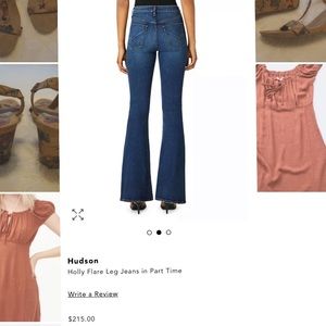 Hudson Bell Bottom Jeans